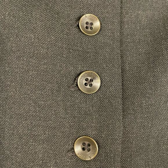 rag & bone Sheath Wool Suit Dress two Tone Color Block Professional Lined sz 10 - Picture 13 of 15